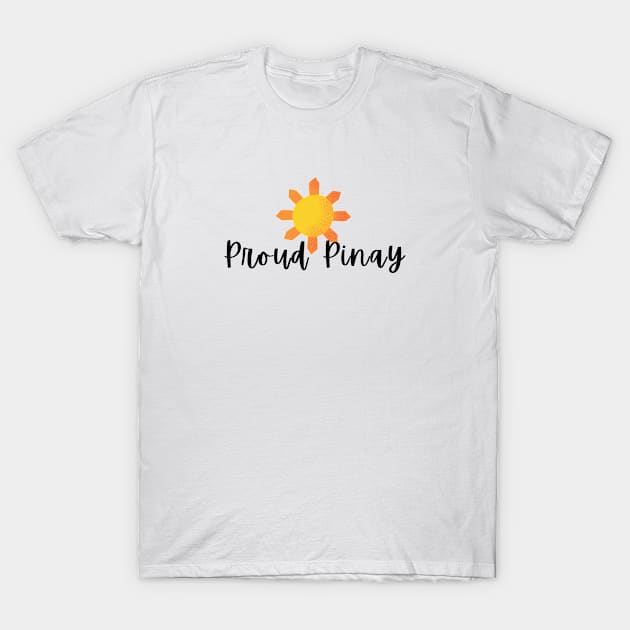 Sun Proud Pinay Filipino statement roots T-Shirt by CatheBelan